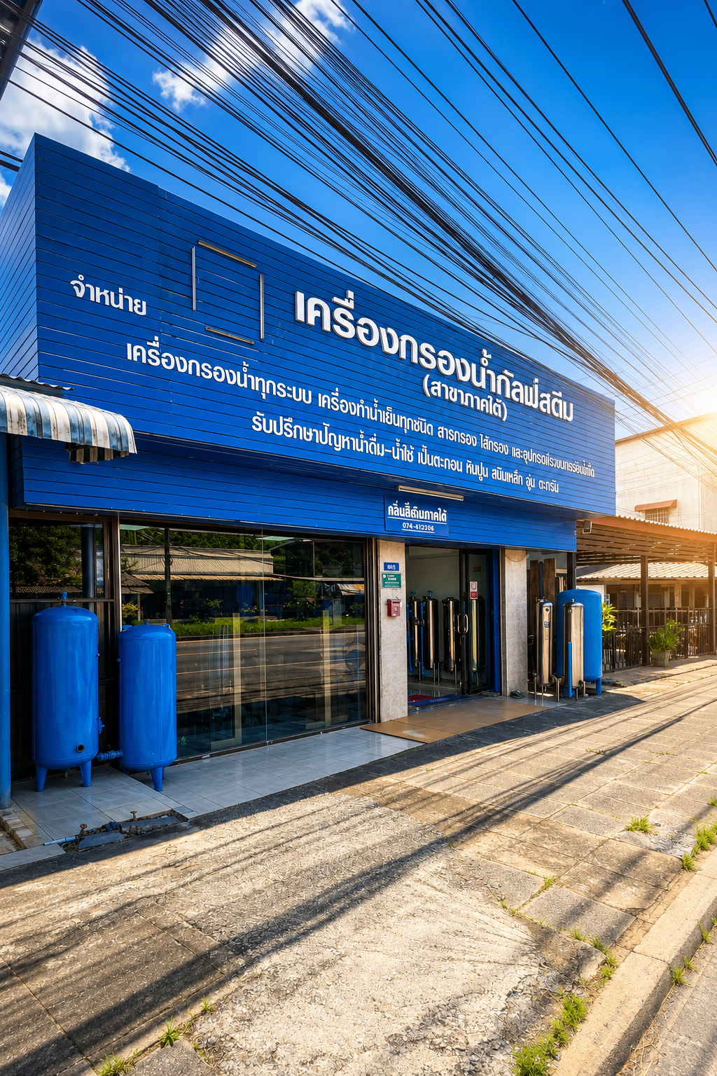 หน้าร้าน Gulf Stream สาขาภาคใต้ - เครื่องกรองน้ำทุกระบบ